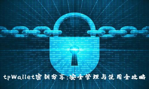 tpWallet密钥分享：安全管理与使用全攻略